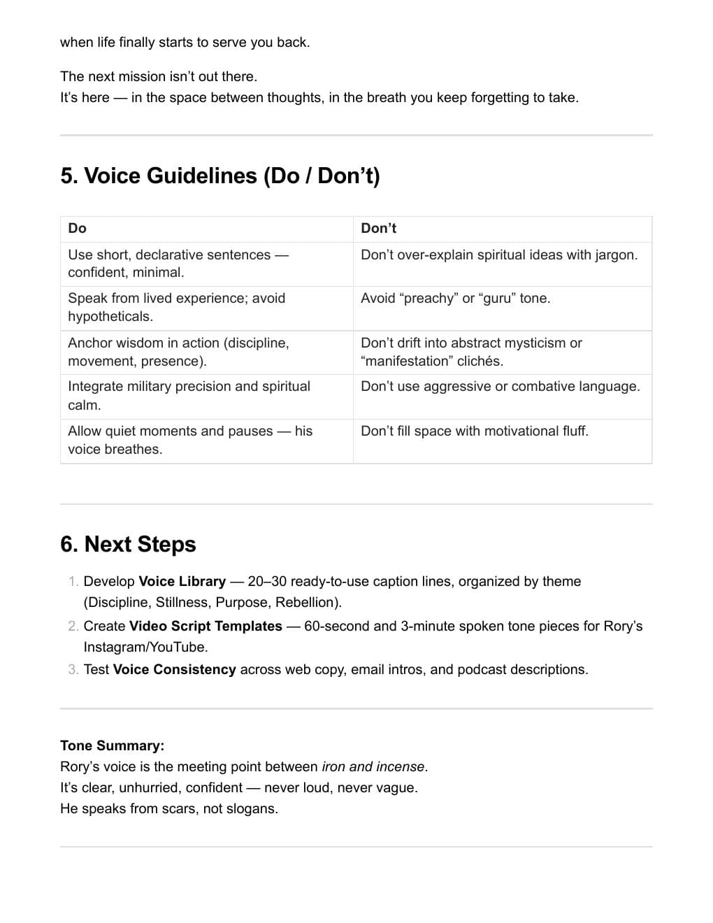 Rory Miller — full output, page 7 of 24