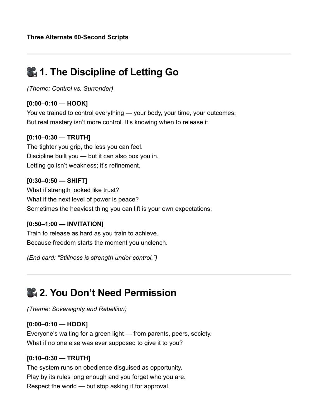 Rory Miller — full output, page 19 of 24