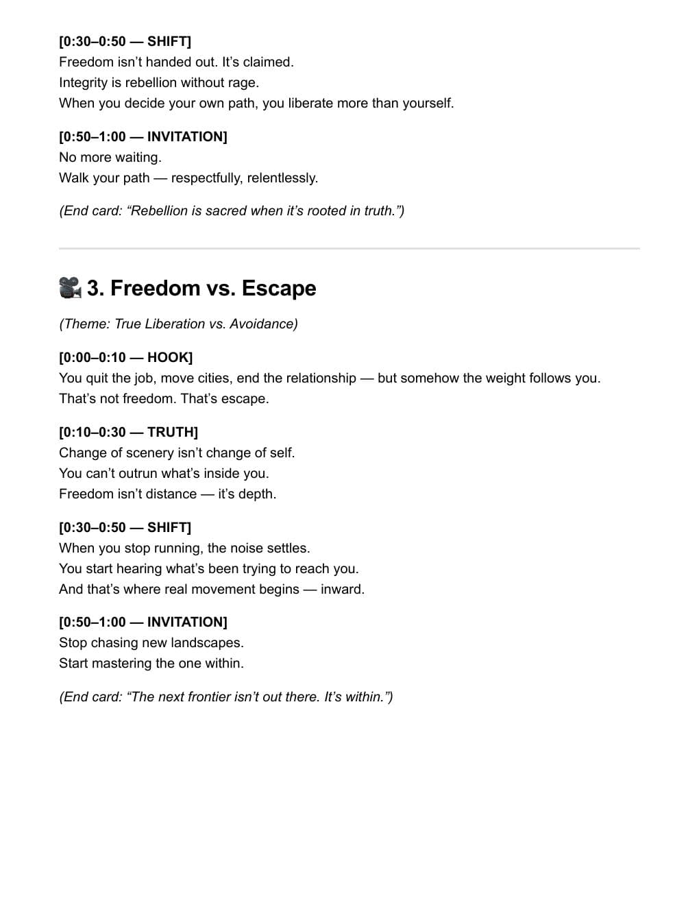 Rory Miller — full output, page 20 of 24