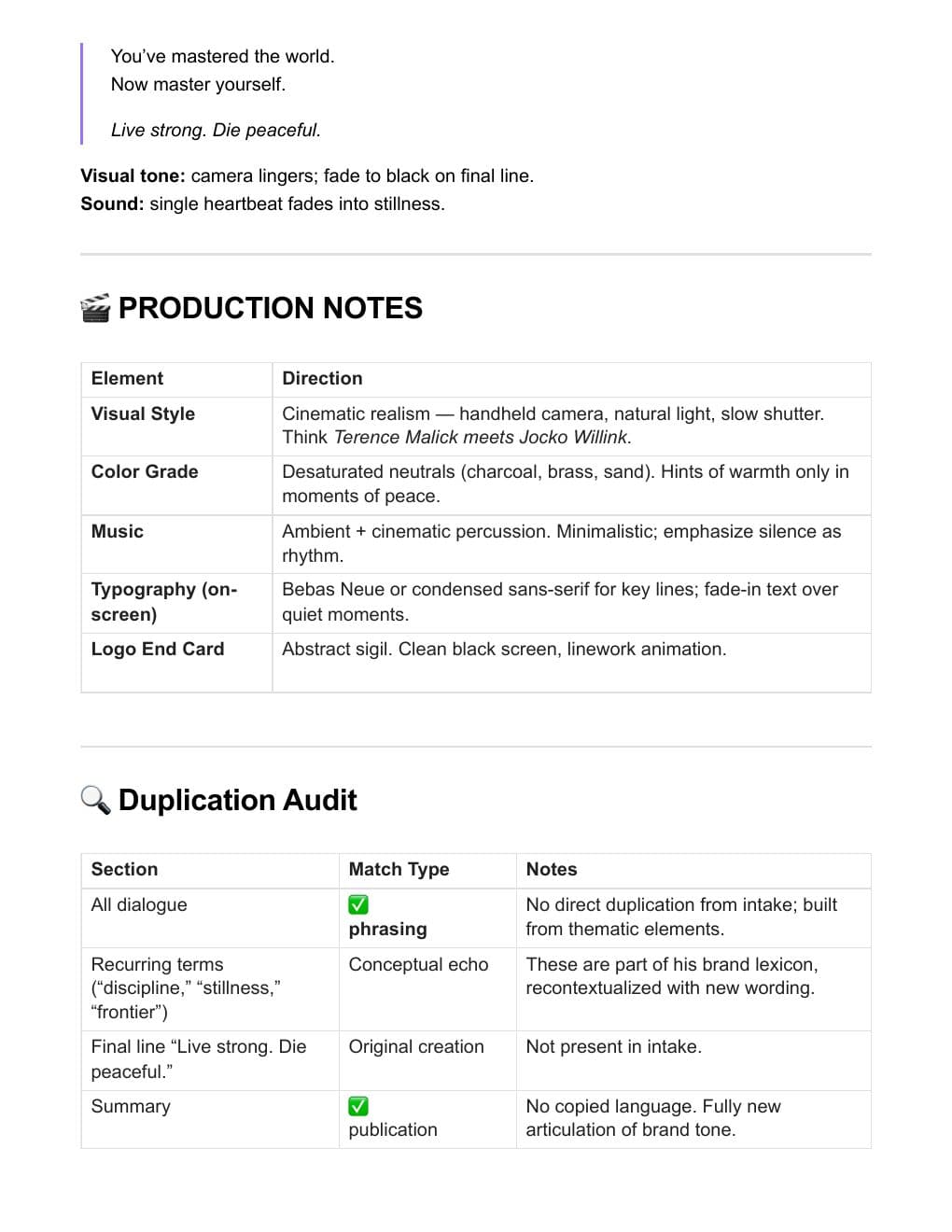 Rory Miller — full output, page 23 of 24